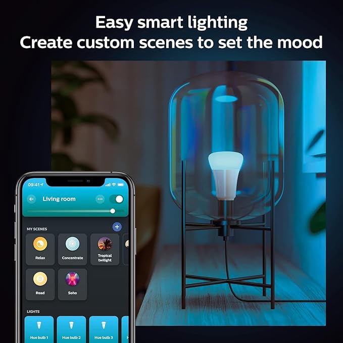 Philips Hue Smart Lighting System Review app